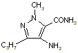 4-氨基-1-甲基-3-正丙基-1H(氫)-吡唑-5-羧酰胺鹽酸鹽